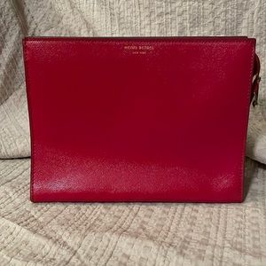 Red Henri Bendel clutch
